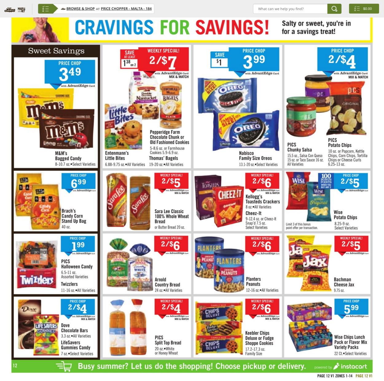 Catalogue Price Chopper from 08/29/2021