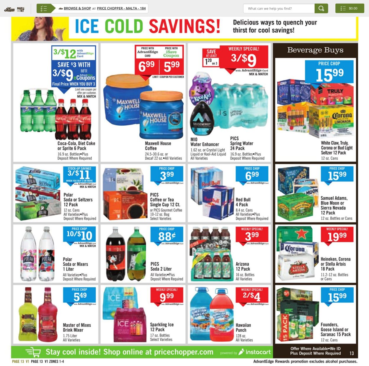 Catalogue Price Chopper from 08/29/2021