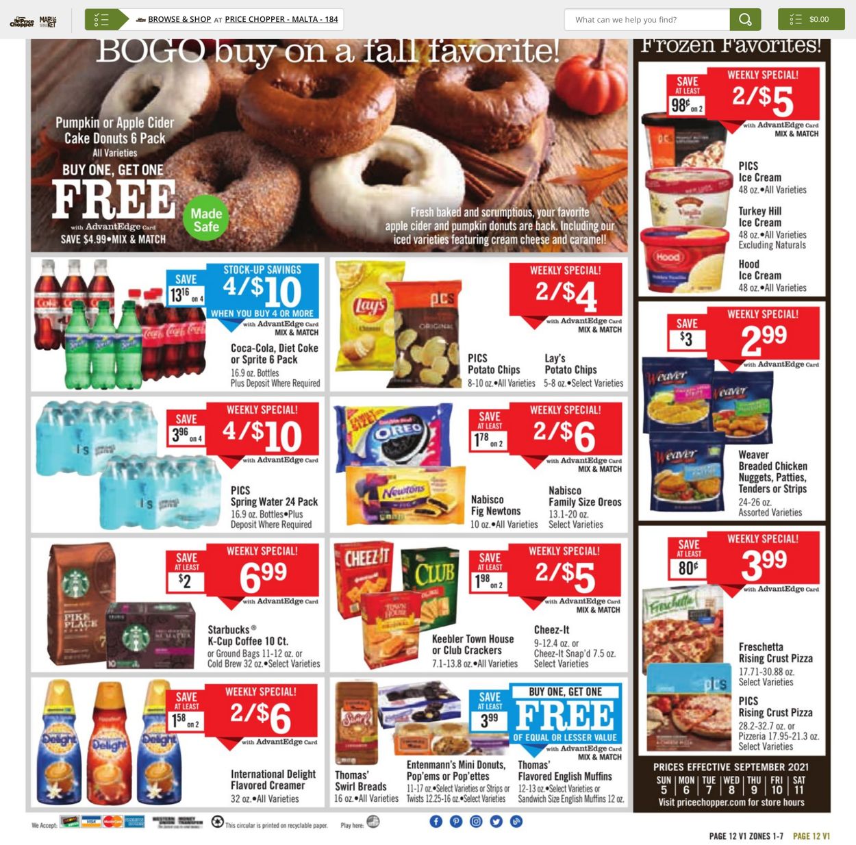 Catalogue Price Chopper from 09/05/2021