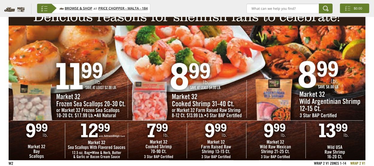 Catalogue Price Chopper from 09/12/2021