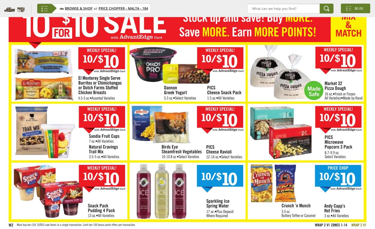 Catalogue Price Chopper from 09/19/2021