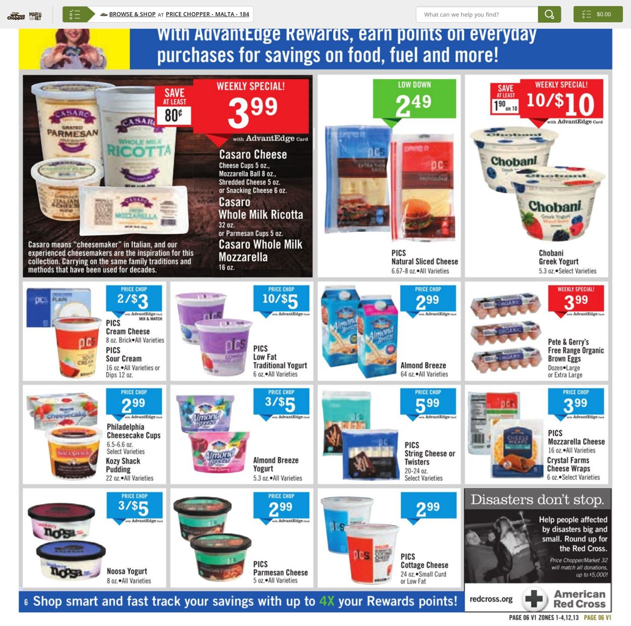 Catalogue Price Chopper from 09/26/2021