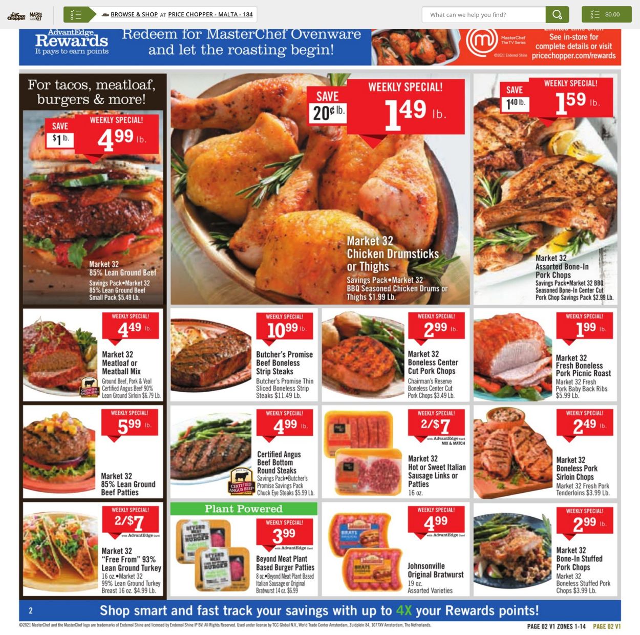 Catalogue Price Chopper from 10/03/2021