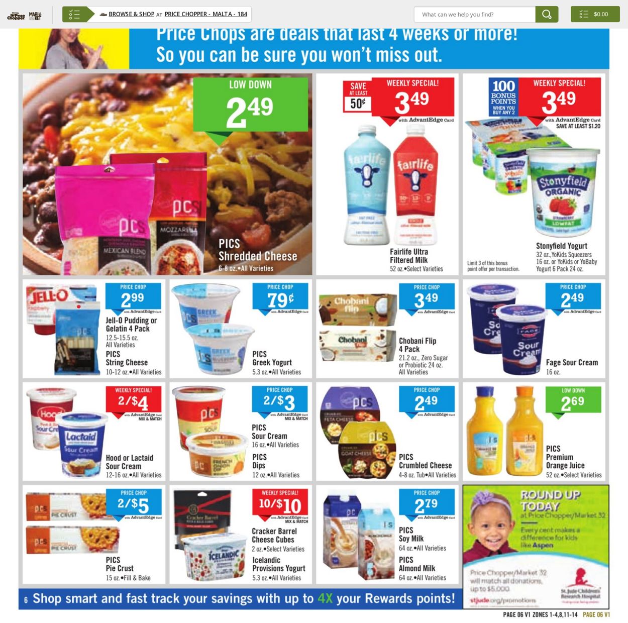 Catalogue Price Chopper from 10/10/2021