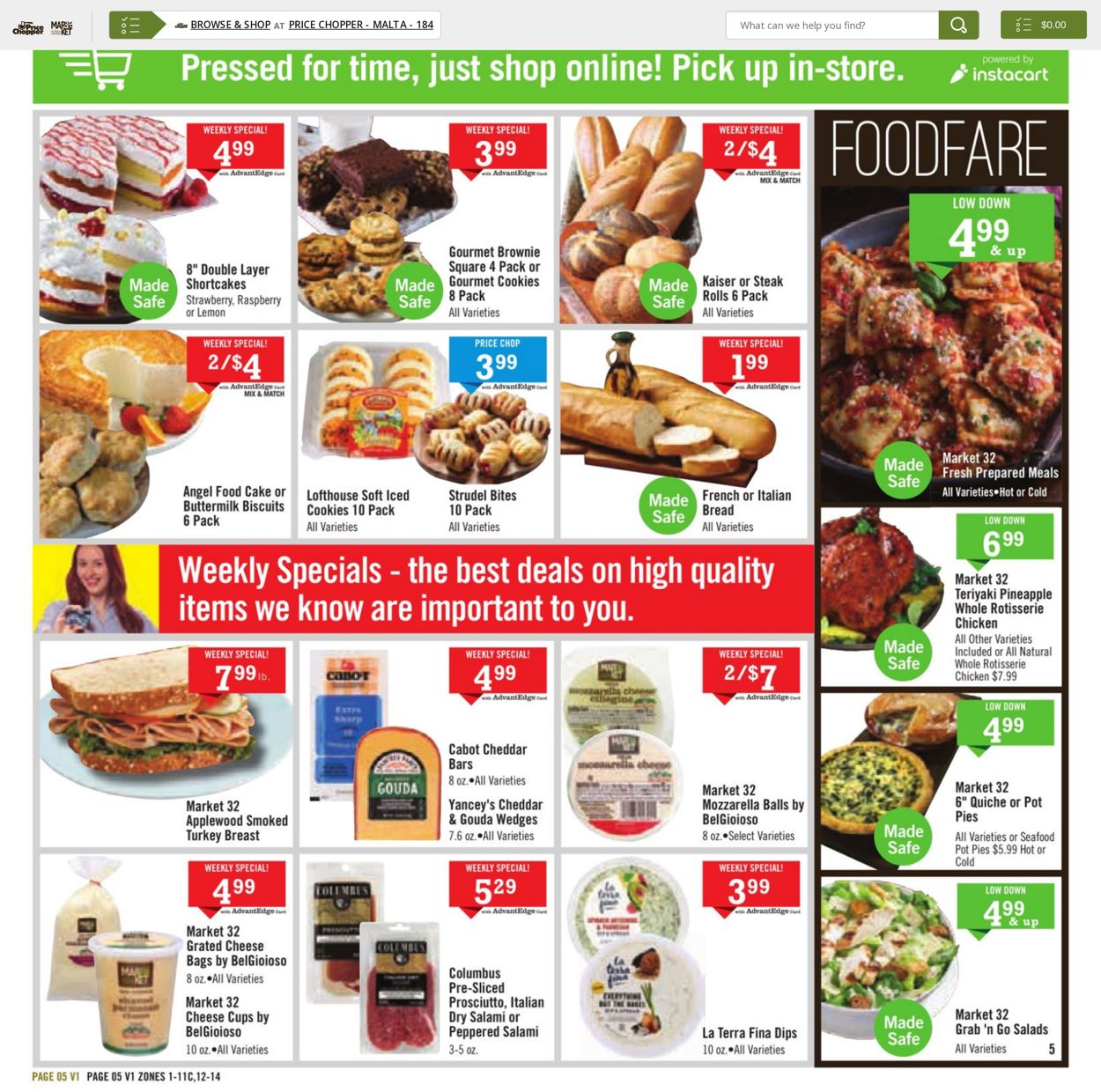 Catalogue Price Chopper from 10/17/2021