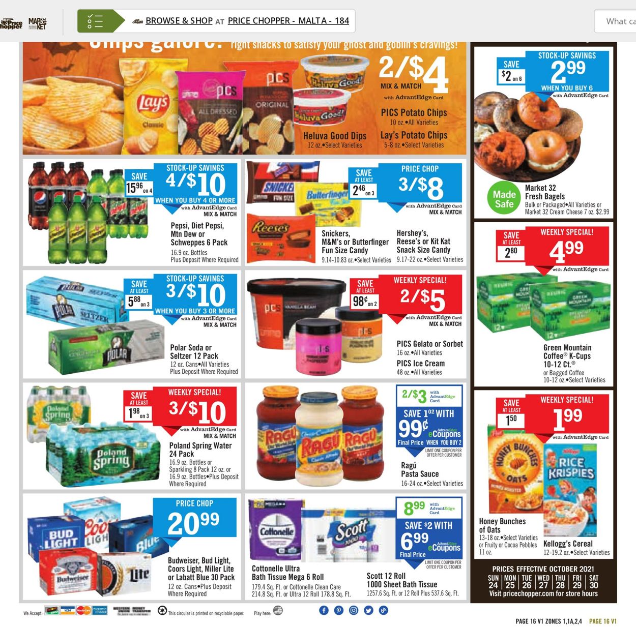 Catalogue Price Chopper from 10/24/2021