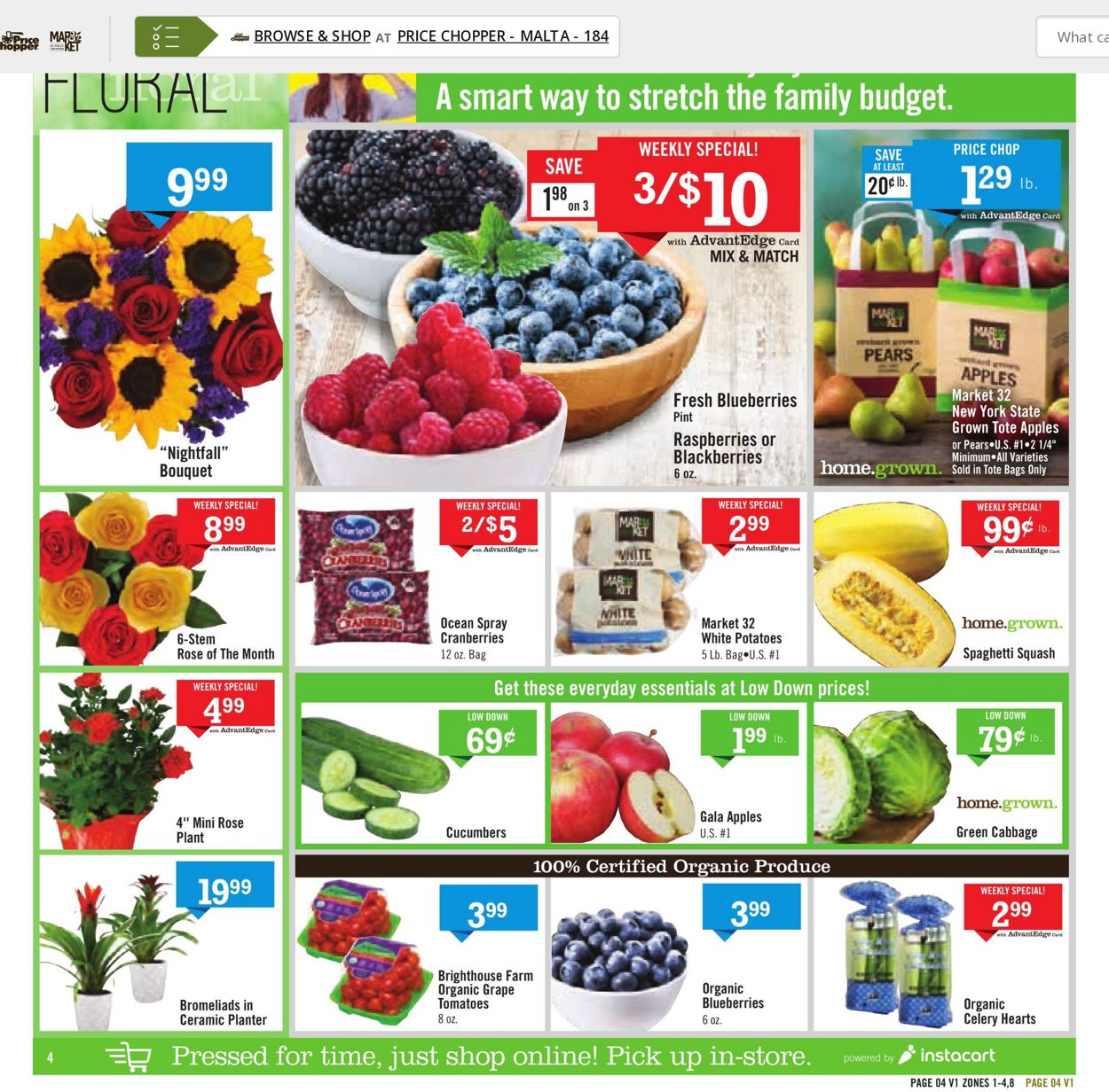 Catalogue Price Chopper from 10/31/2021