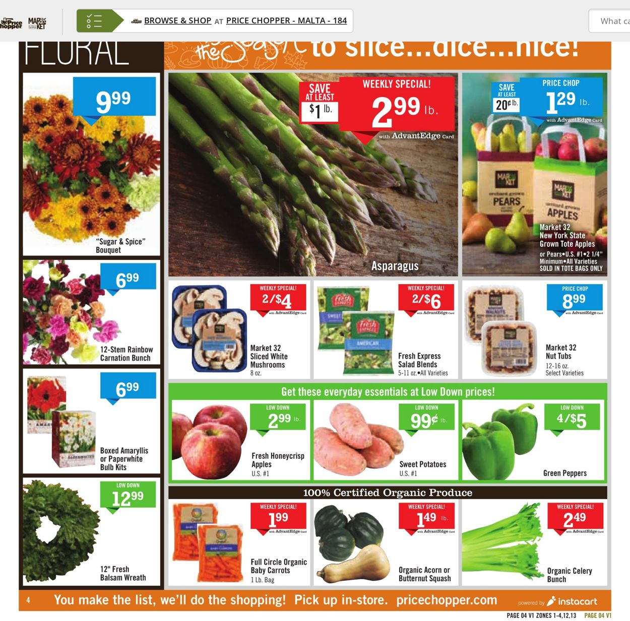Catalogue Price Chopper from 11/07/2021