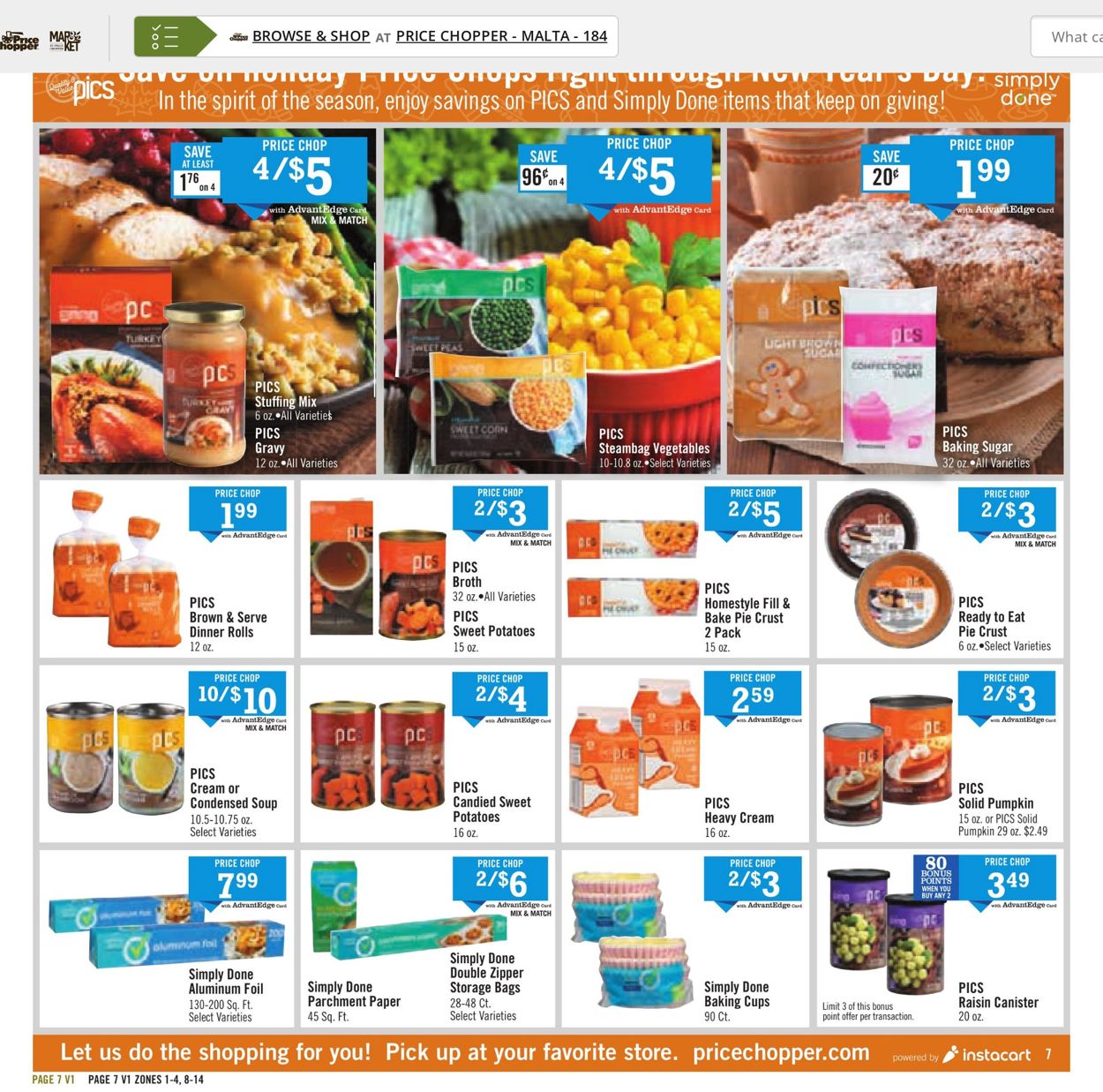 Catalogue Price Chopper from 11/14/2021