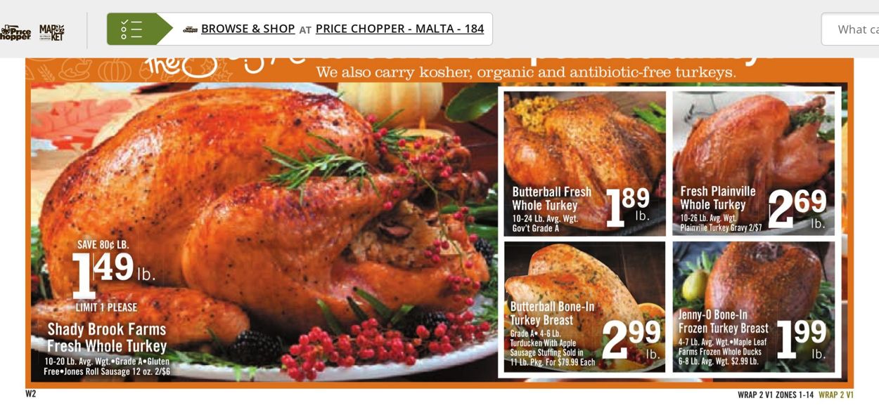 Catalogue Price Chopper from 11/14/2021