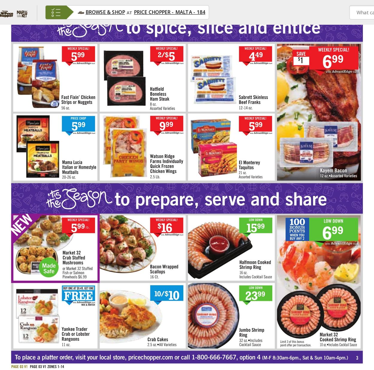Catalogue Price Chopper from 12/26/2021