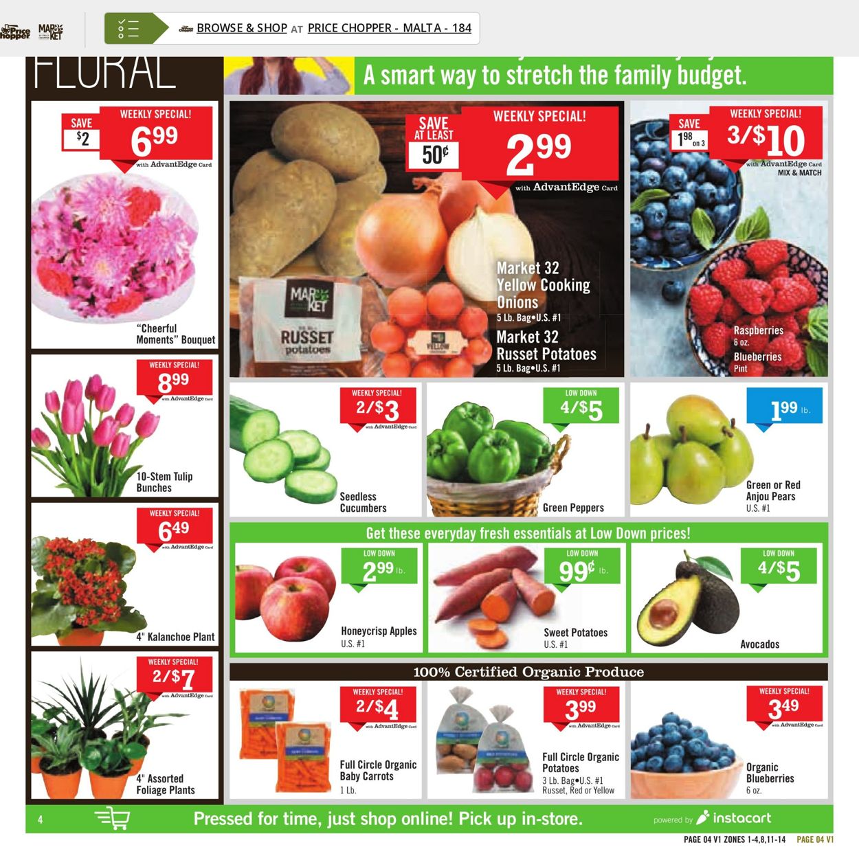 Catalogue Price Chopper from 01/23/2022