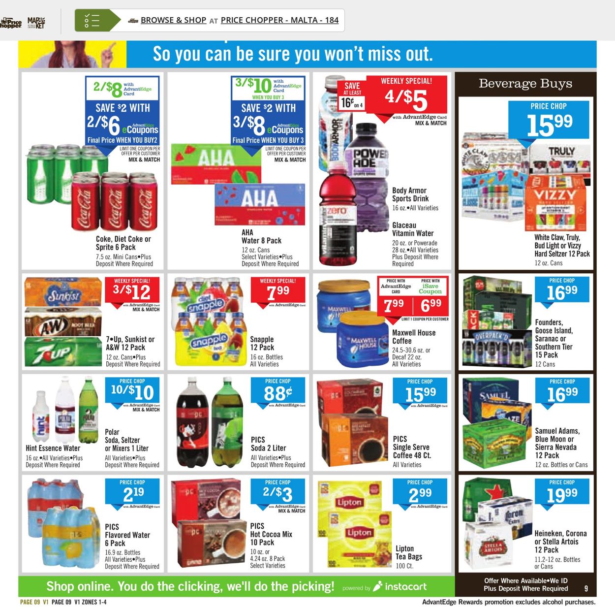 Catalogue Price Chopper from 01/30/2022