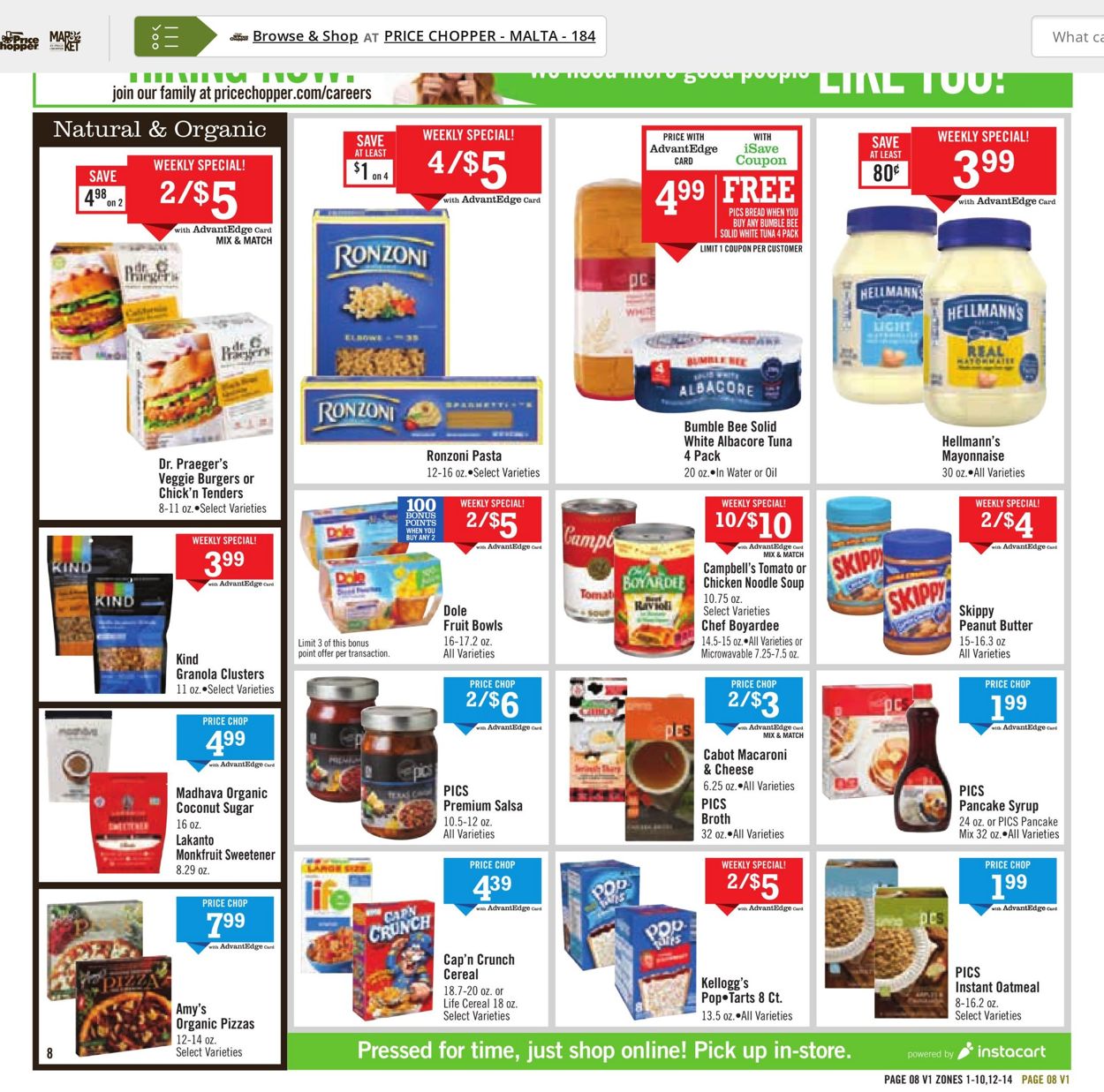 Catalogue Price Chopper from 02/13/2022