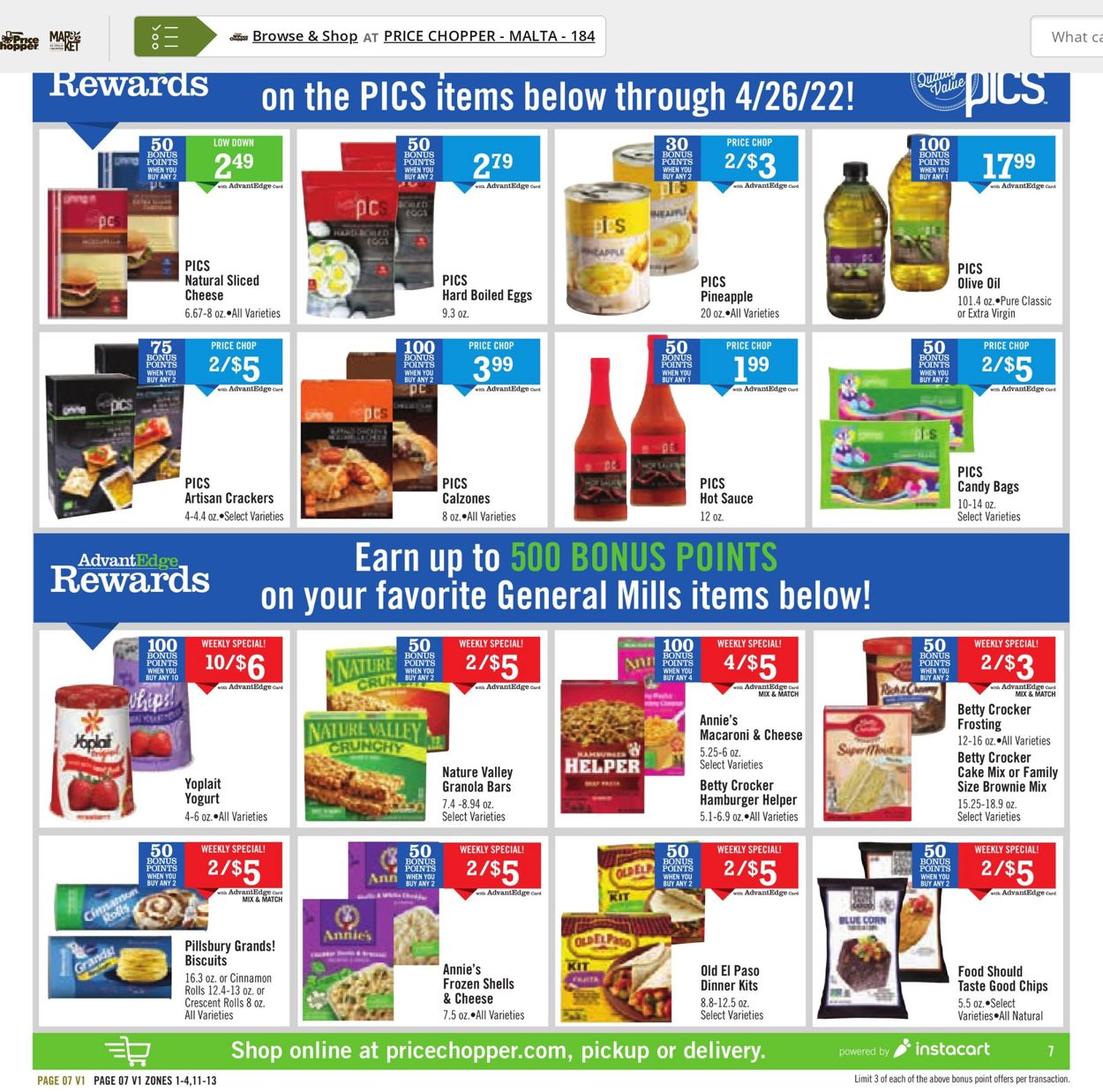 Catalogue Price Chopper from 02/20/2022