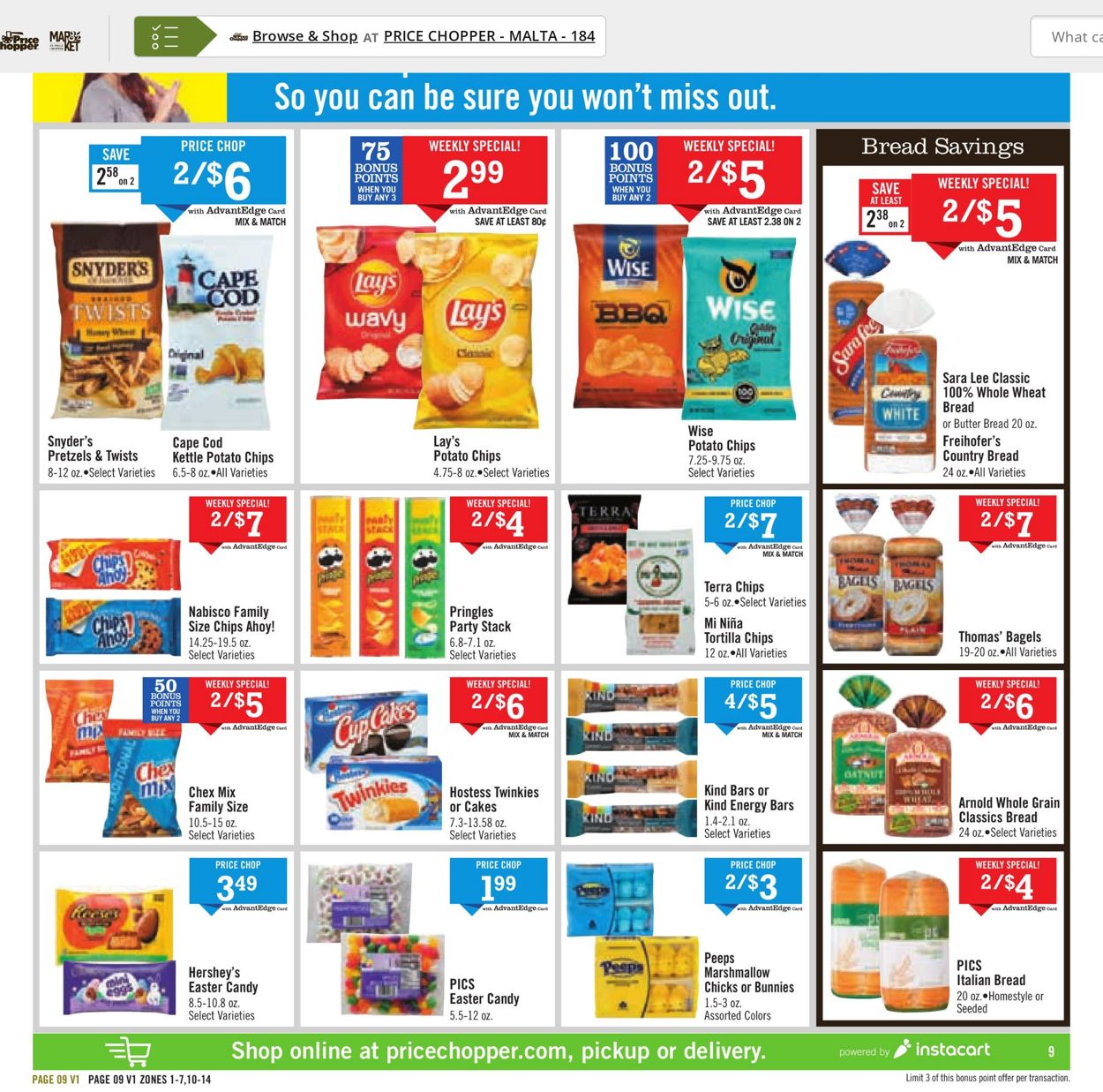 Catalogue Price Chopper from 02/20/2022