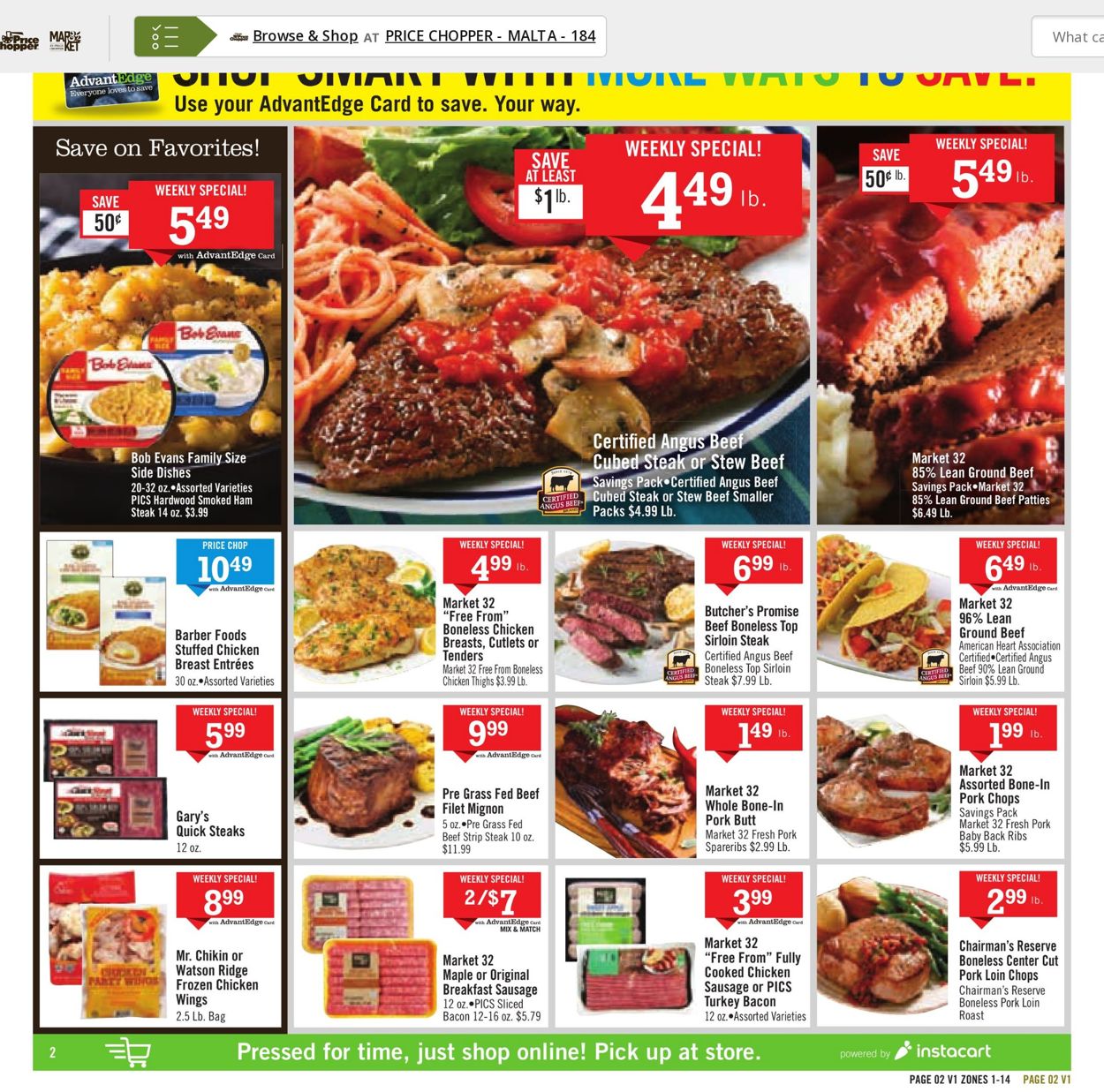 Catalogue Price Chopper from 03/20/2022