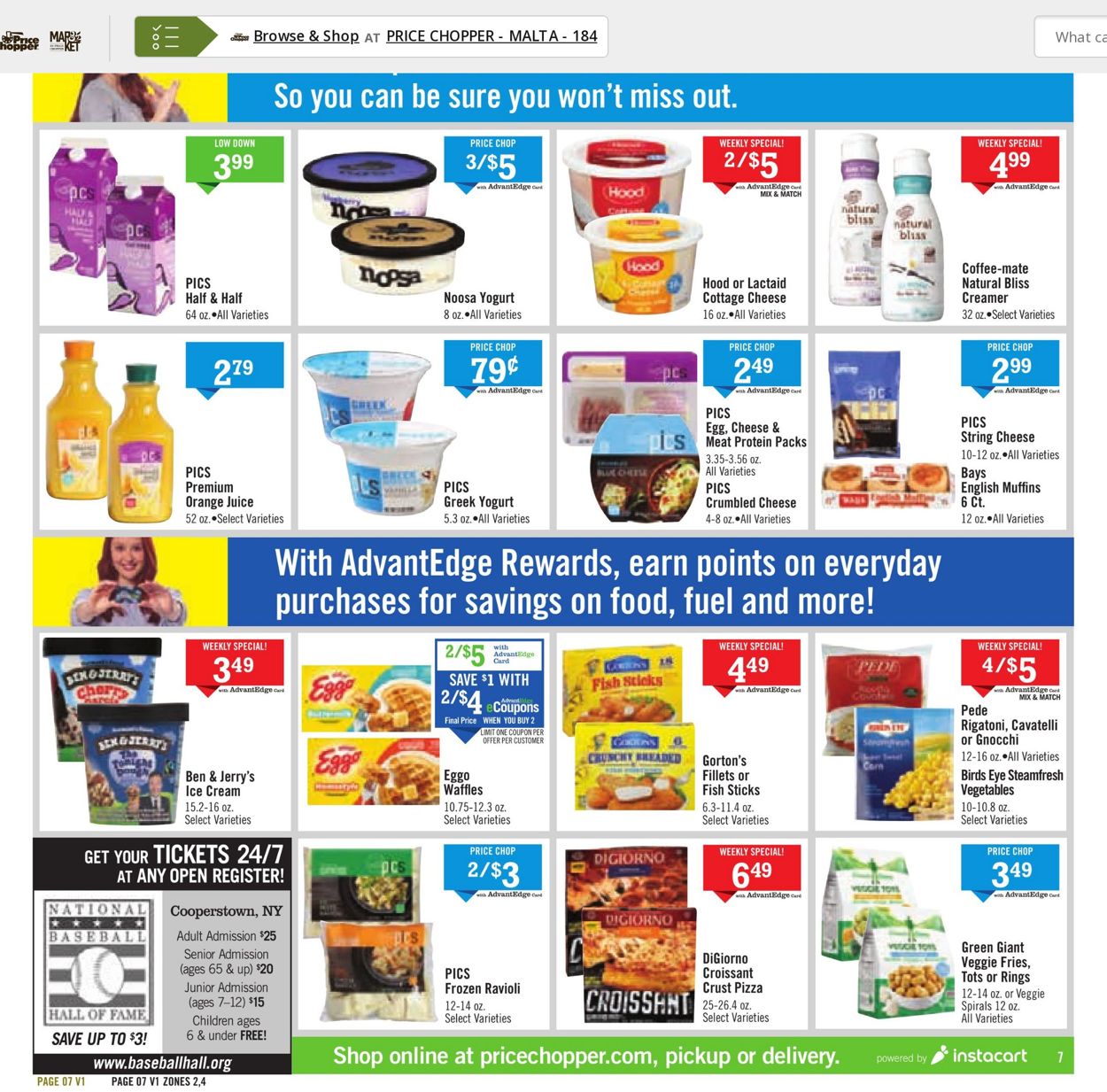 Catalogue Price Chopper from 03/20/2022