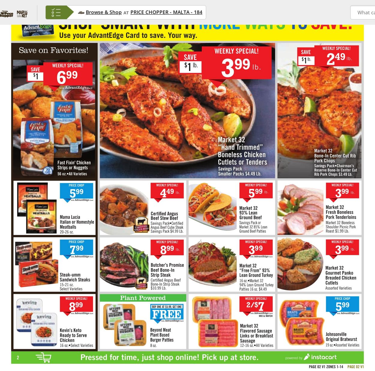 Catalogue Price Chopper from 03/27/2022