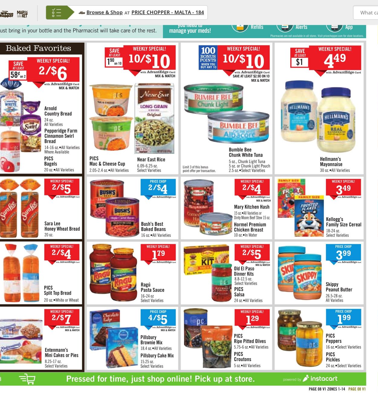 Catalogue Price Chopper from 04/24/2022