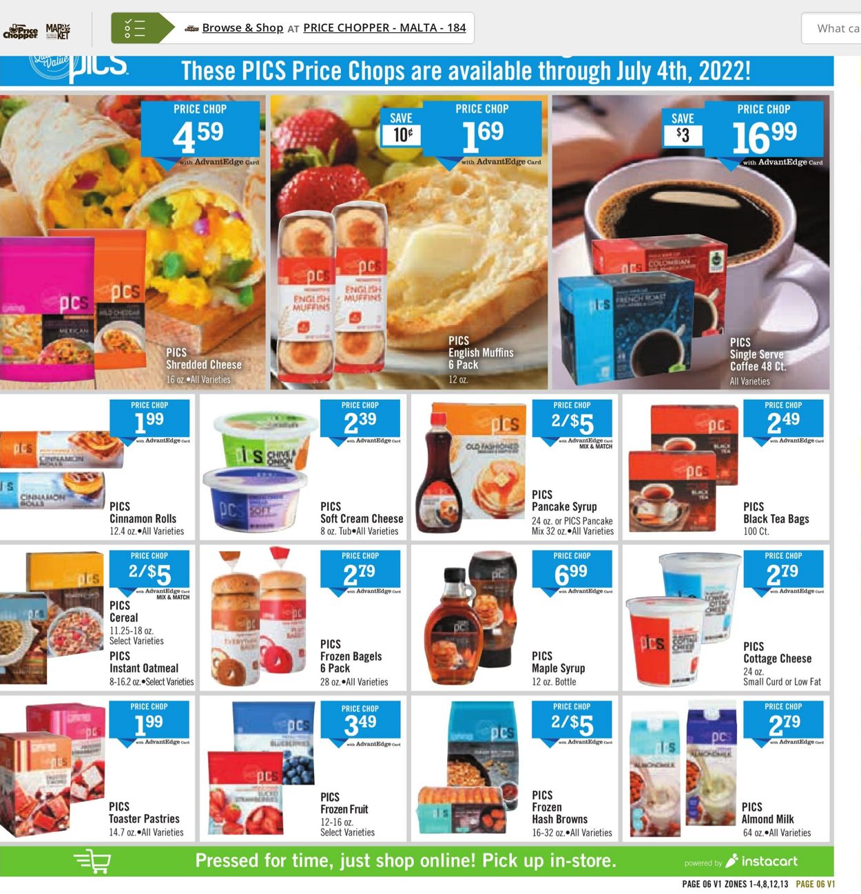 Catalogue Price Chopper from 05/08/2022