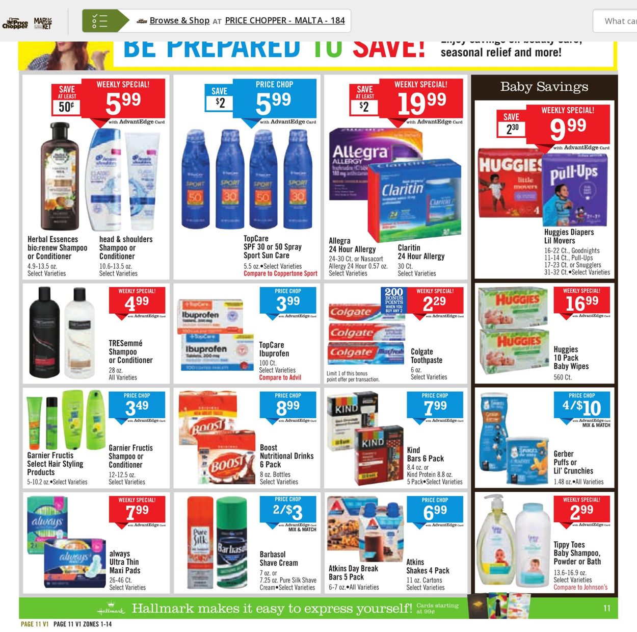 Catalogue Price Chopper from 05/29/2022