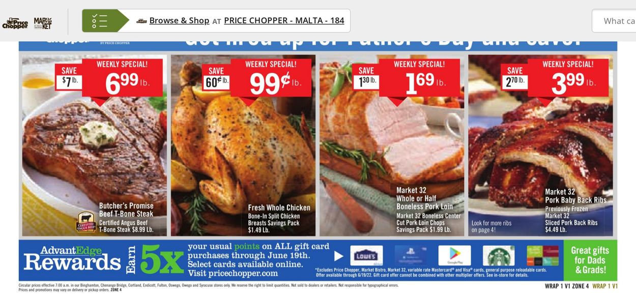 Catalogue Price Chopper from 06/12/2022