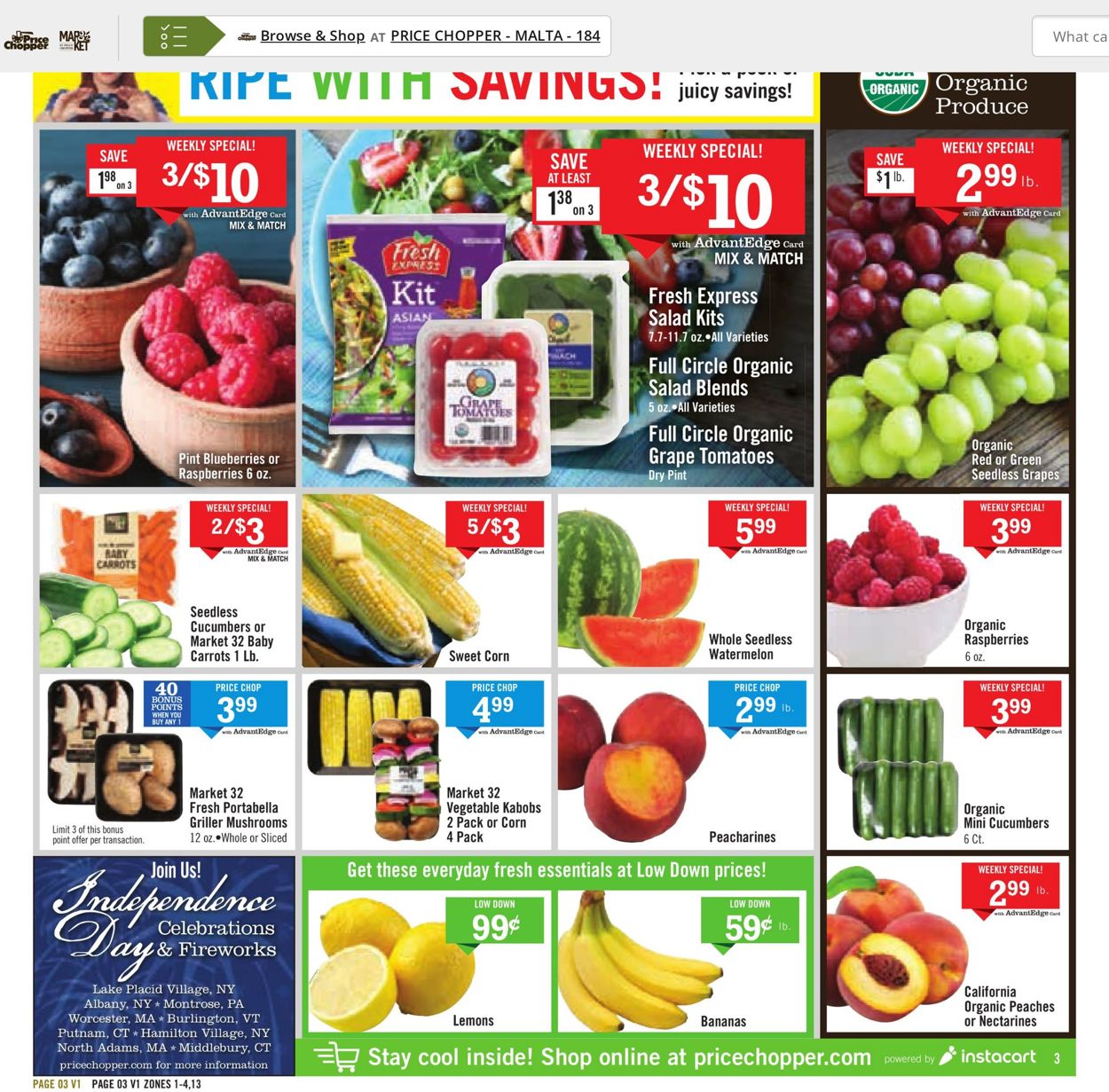 Catalogue Price Chopper from 07/03/2022