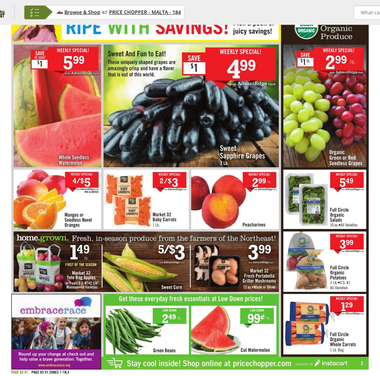 Catalogue Price Chopper from 08/28/2022