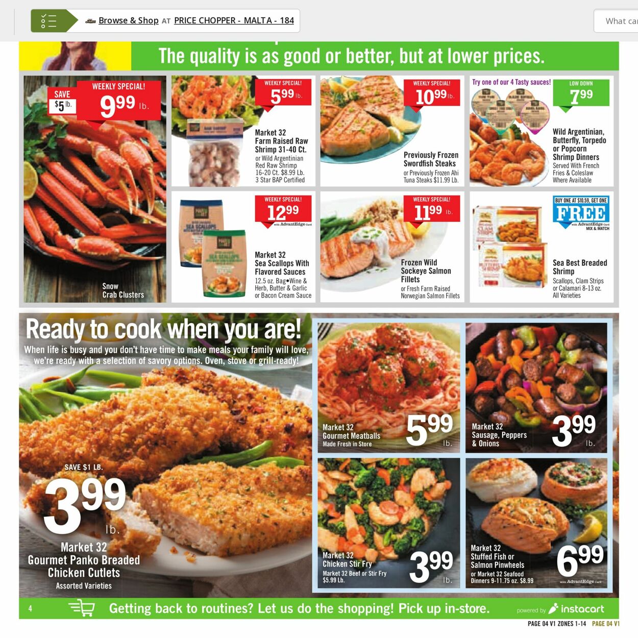 Catalogue Price Chopper from 09/04/2022