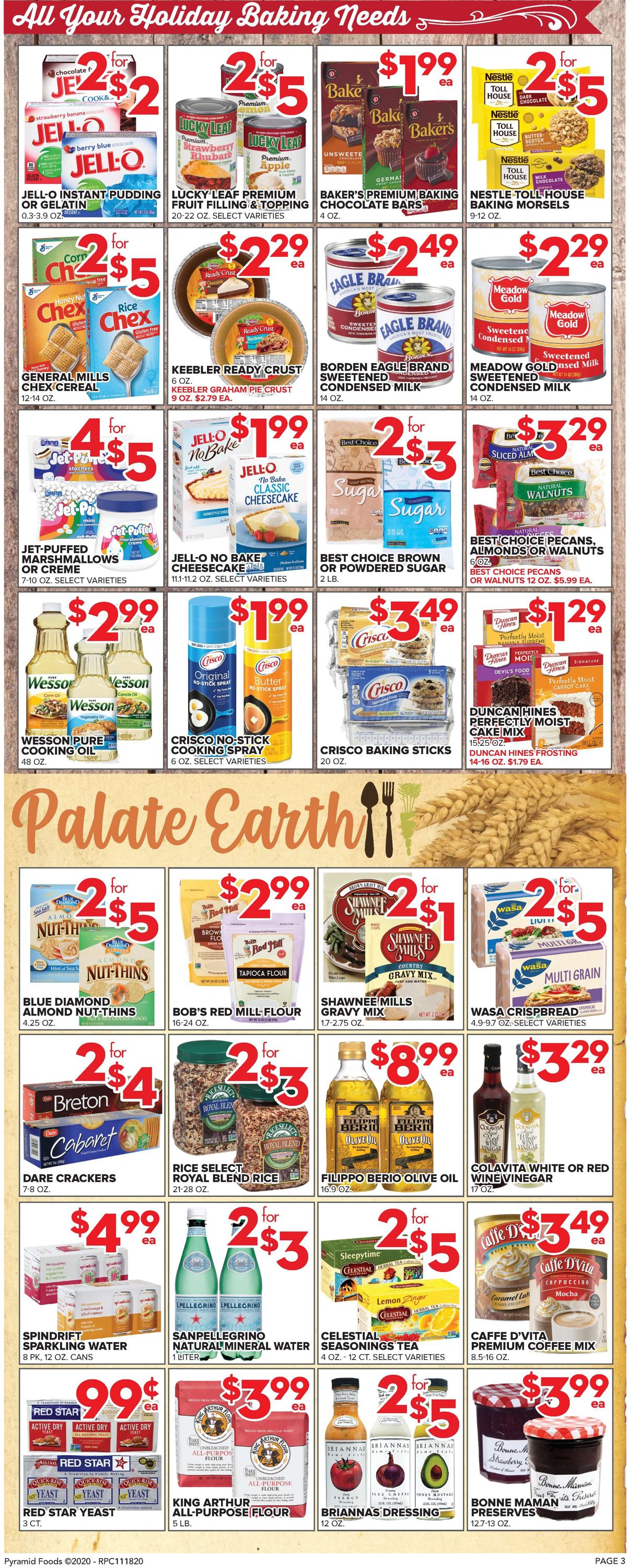Catalogue Price Cutter Thanksgiving ad 2020 from 11/18/2020
