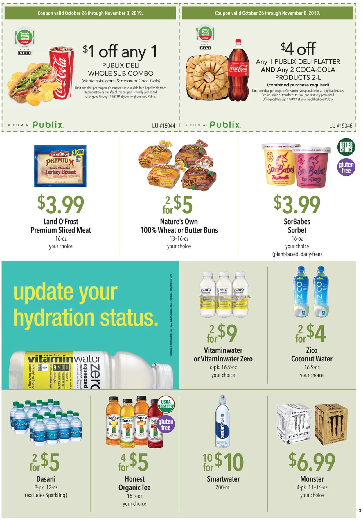 Publix Current weekly ad 10/26 - 11/08/2019 [3] - frequent-ads.com