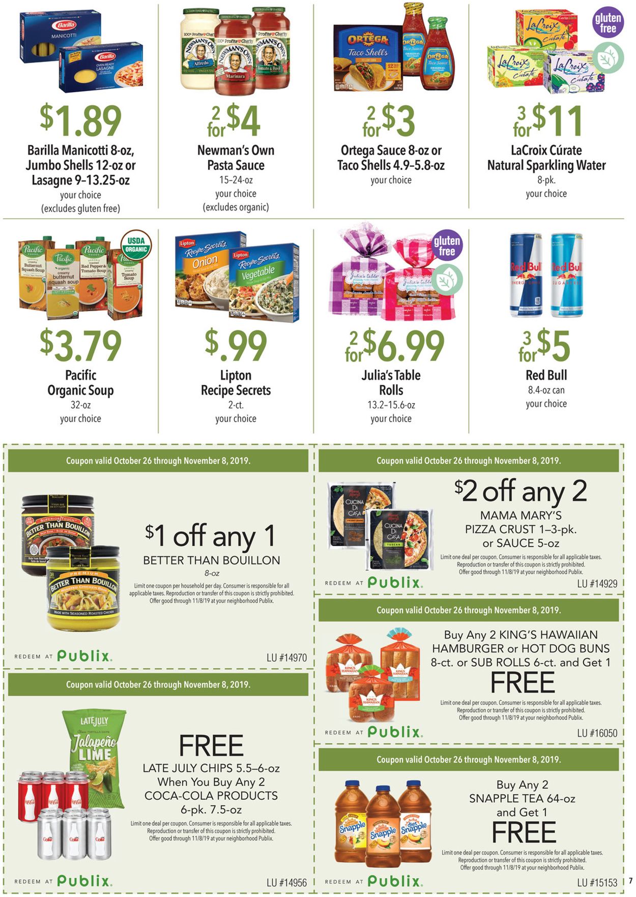 Catalogue Publix from 10/26/2019