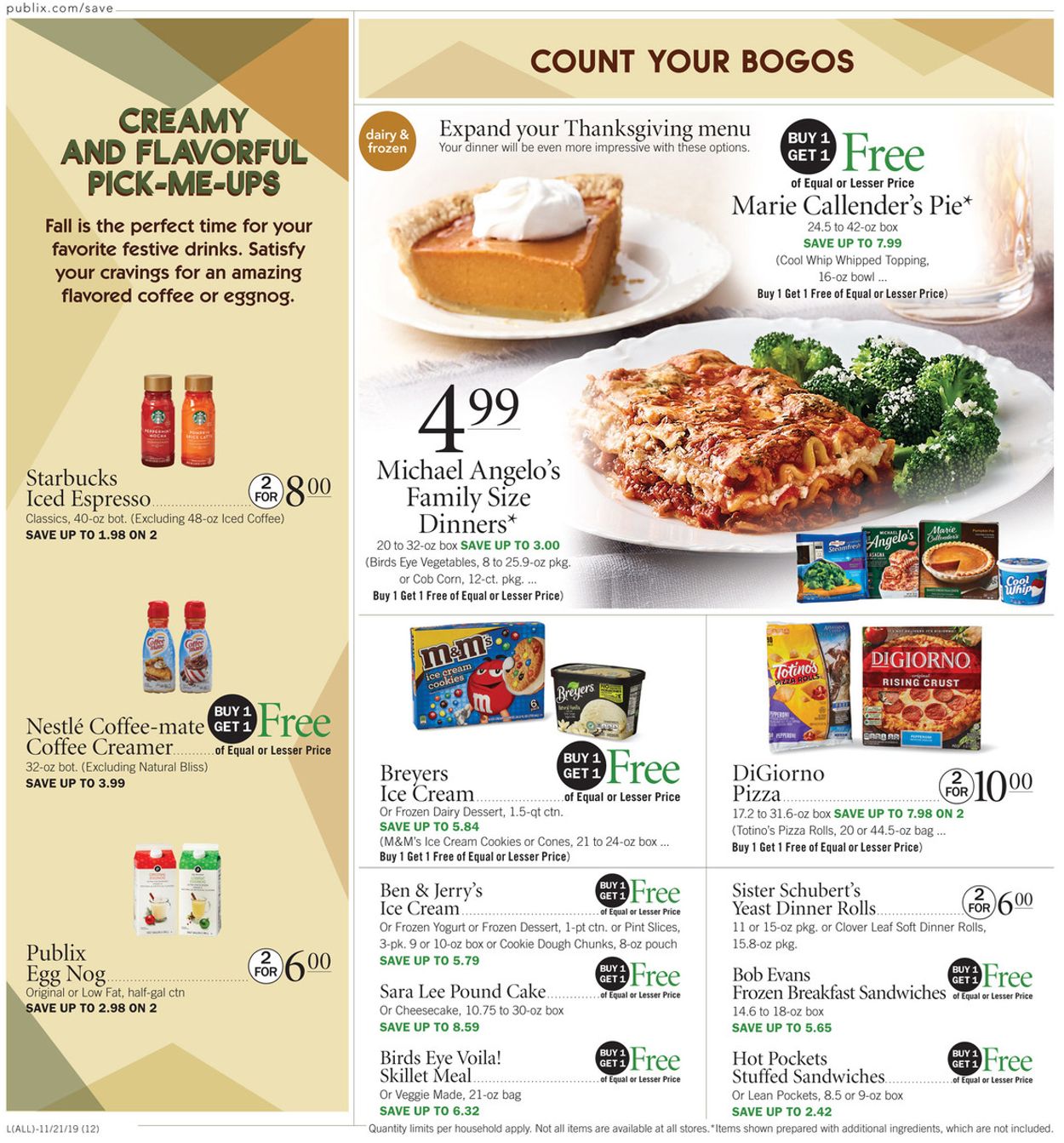 Publix Current weekly ad 11/21 - 11/27/2019 [12 ...
