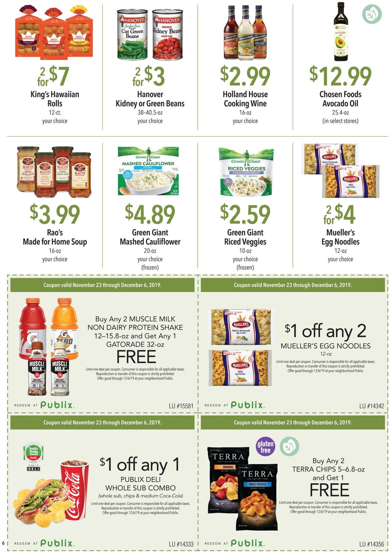 Catalogue Publix from 11/23/2019