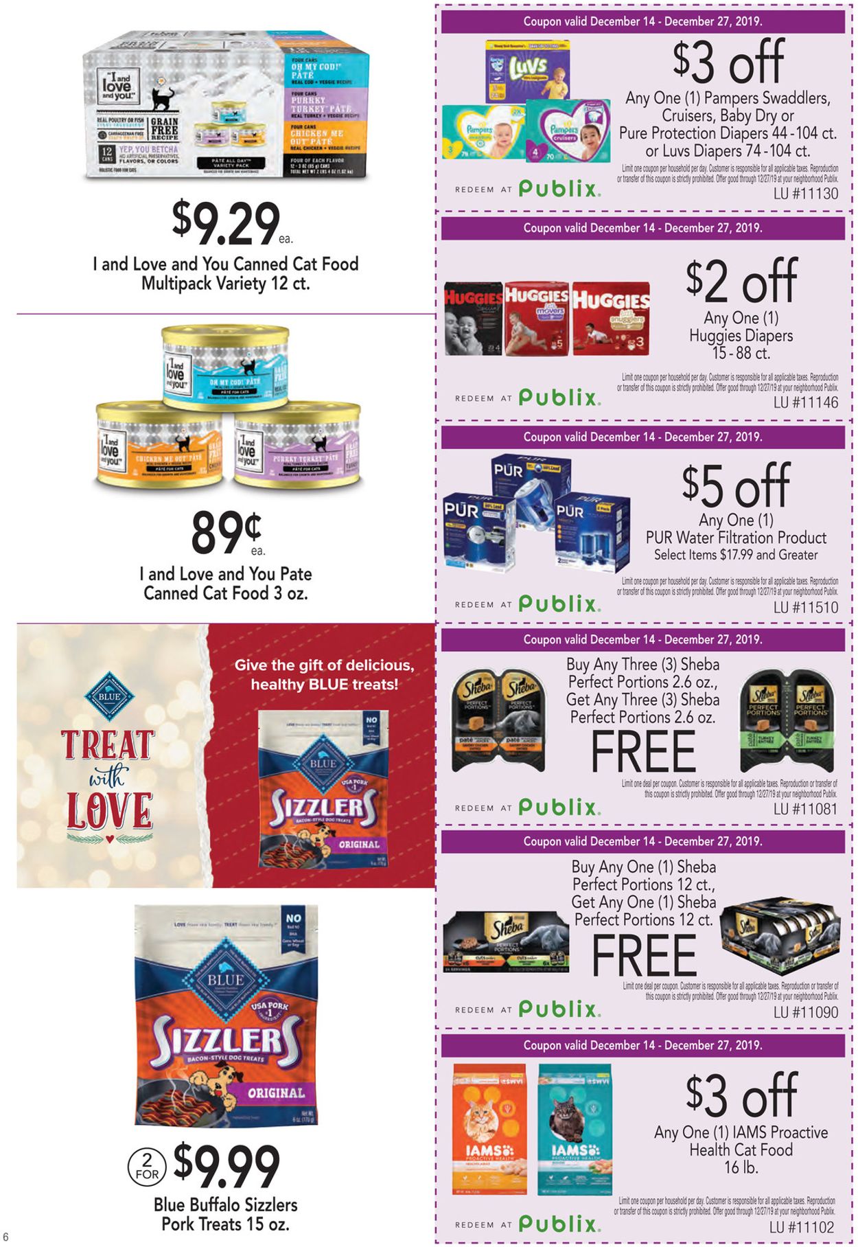 Catalogue Publix - Holiday Ad 2019 from 12/14/2019