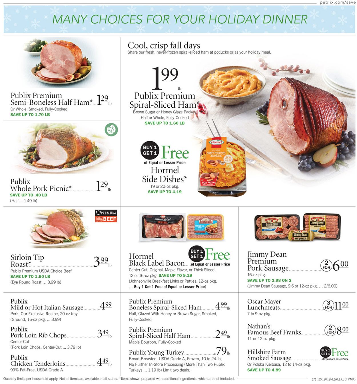 Catalogue Publix from 12/19/2019