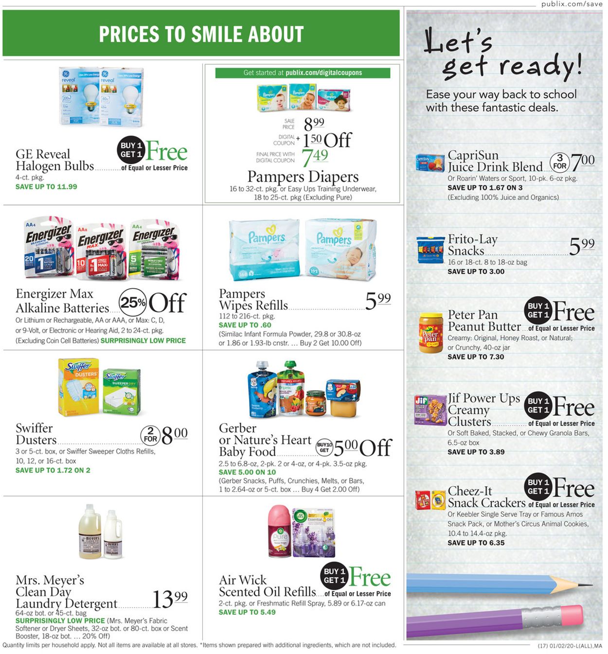 Catalogue Publix from 01/02/2020