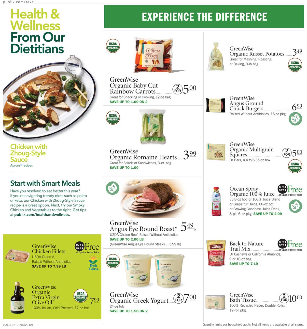 Catalogue Publix from 01/16/2020