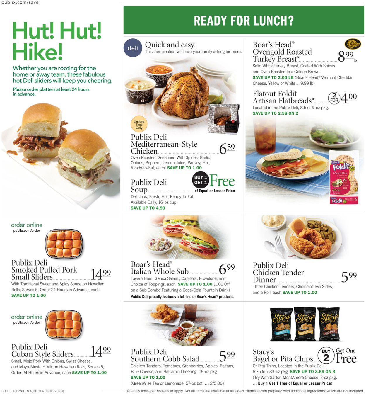 Catalogue Publix from 01/16/2020