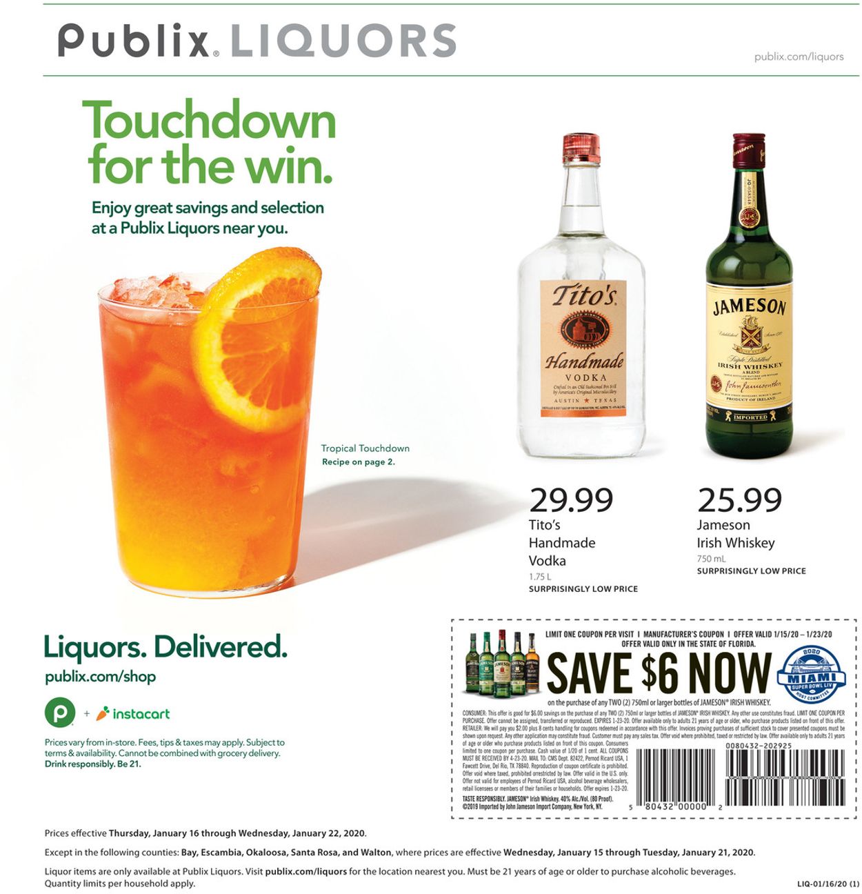 Catalogue Publix from 01/16/2020