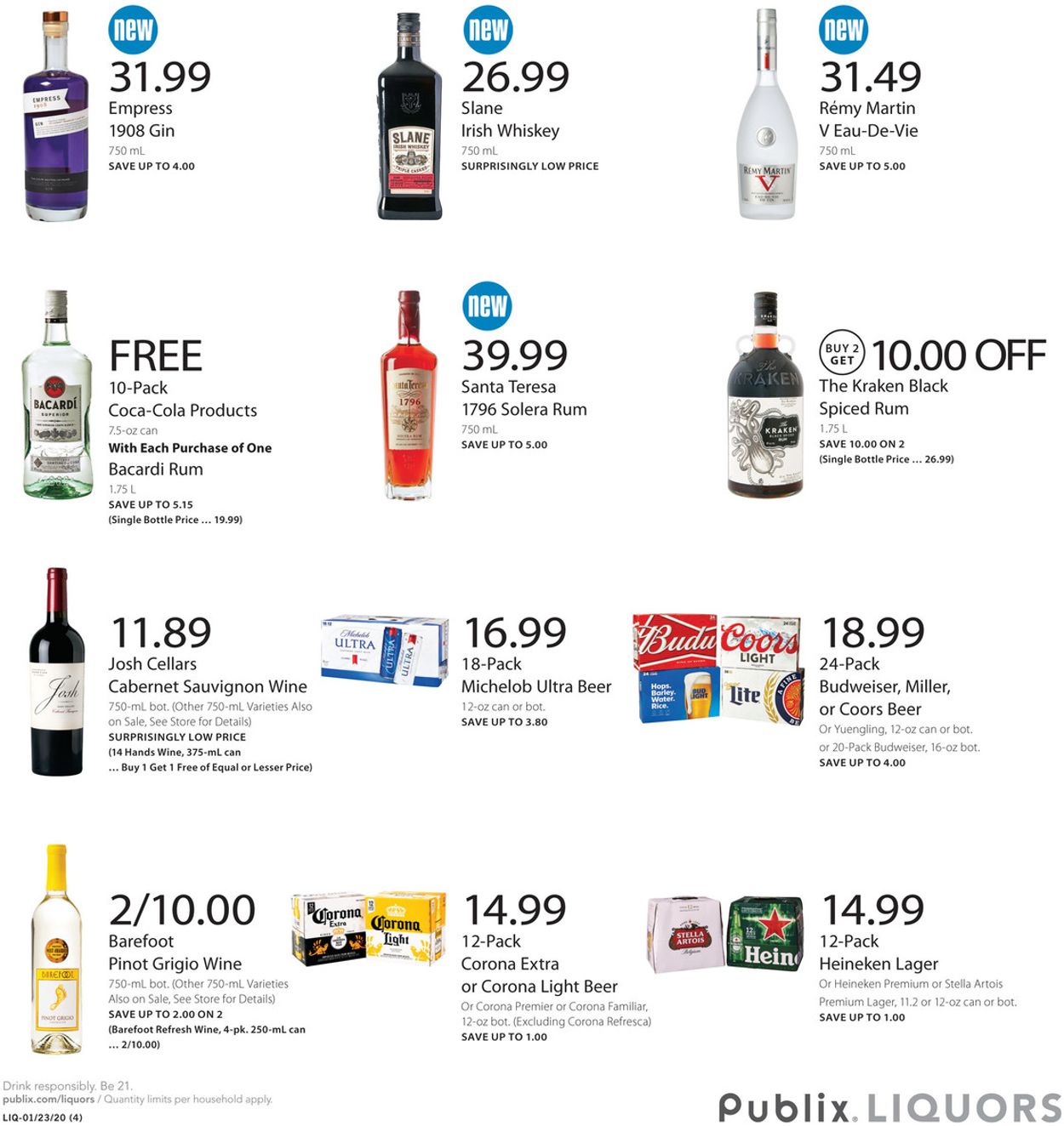 Catalogue Publix from 01/23/2020