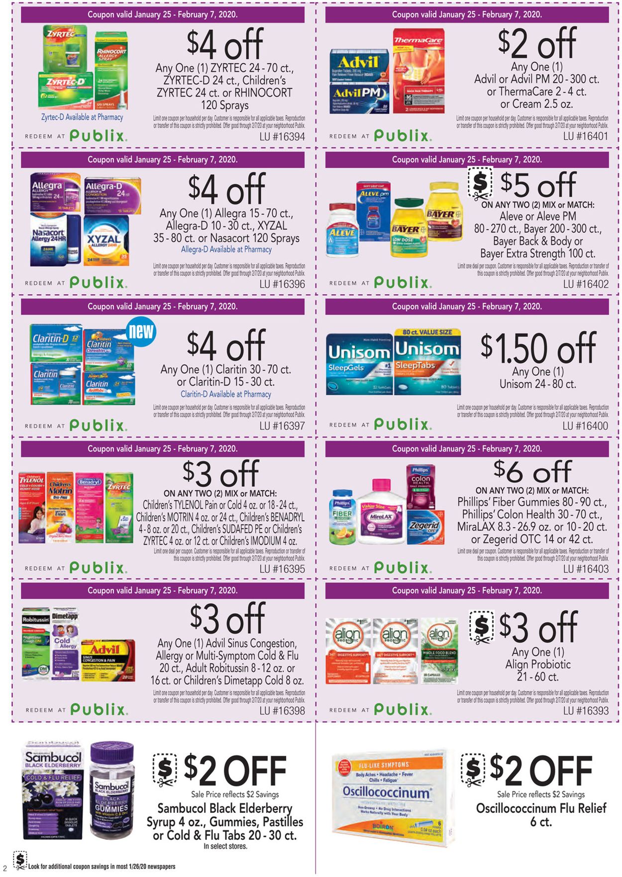 Catalogue Publix from 01/25/2020