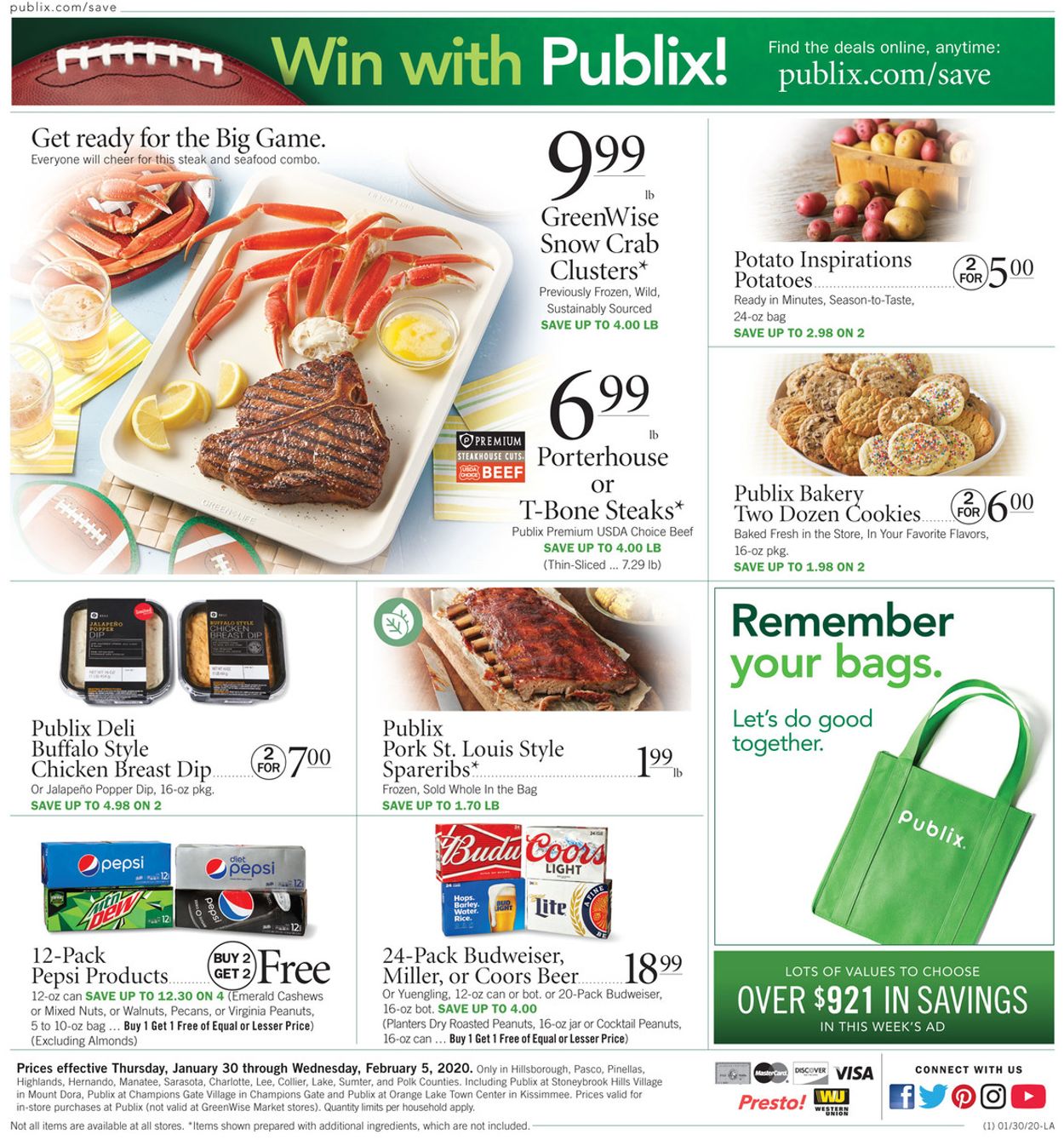 Publix Current weekly ad 01/30 02/05/2020