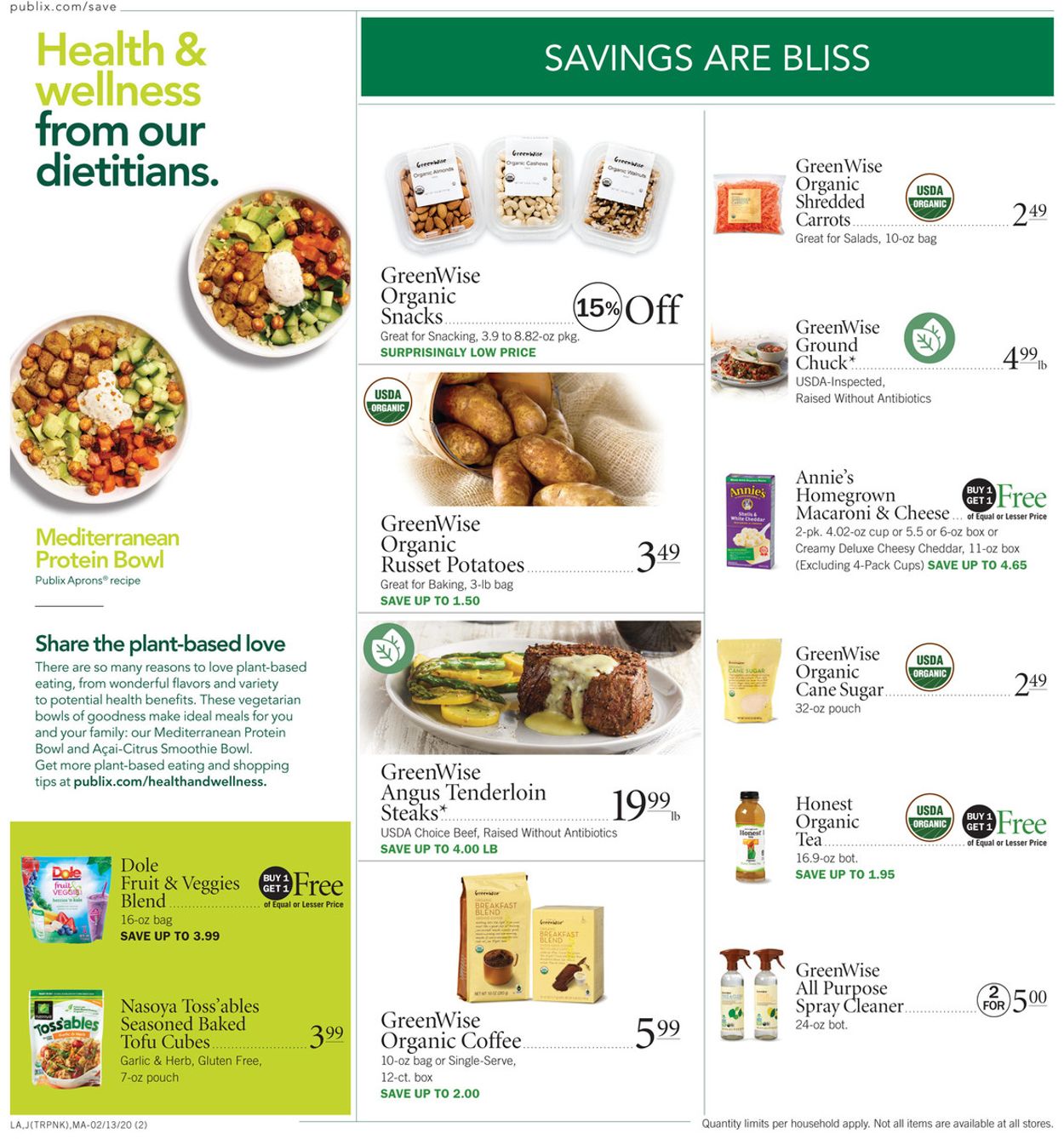 Catalogue Publix from 02/13/2020