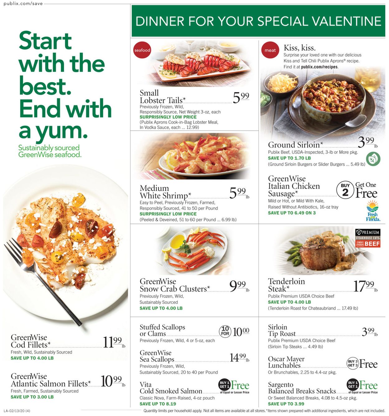 Catalogue Publix from 02/13/2020