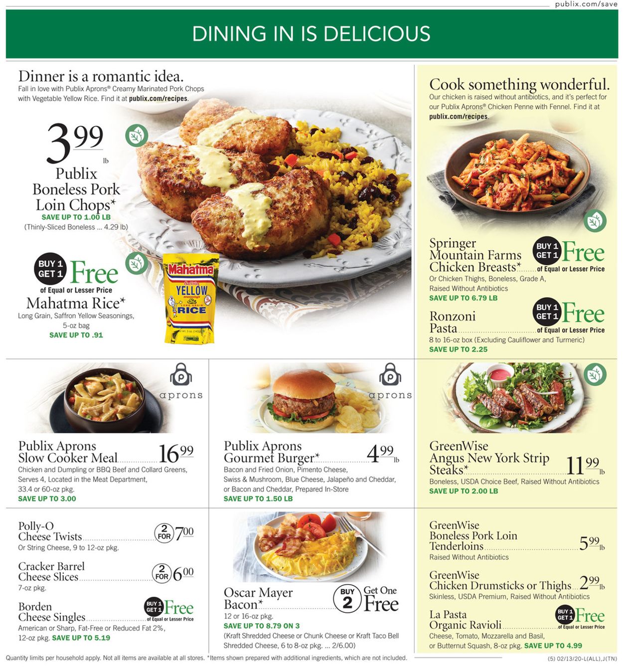 Catalogue Publix from 02/13/2020