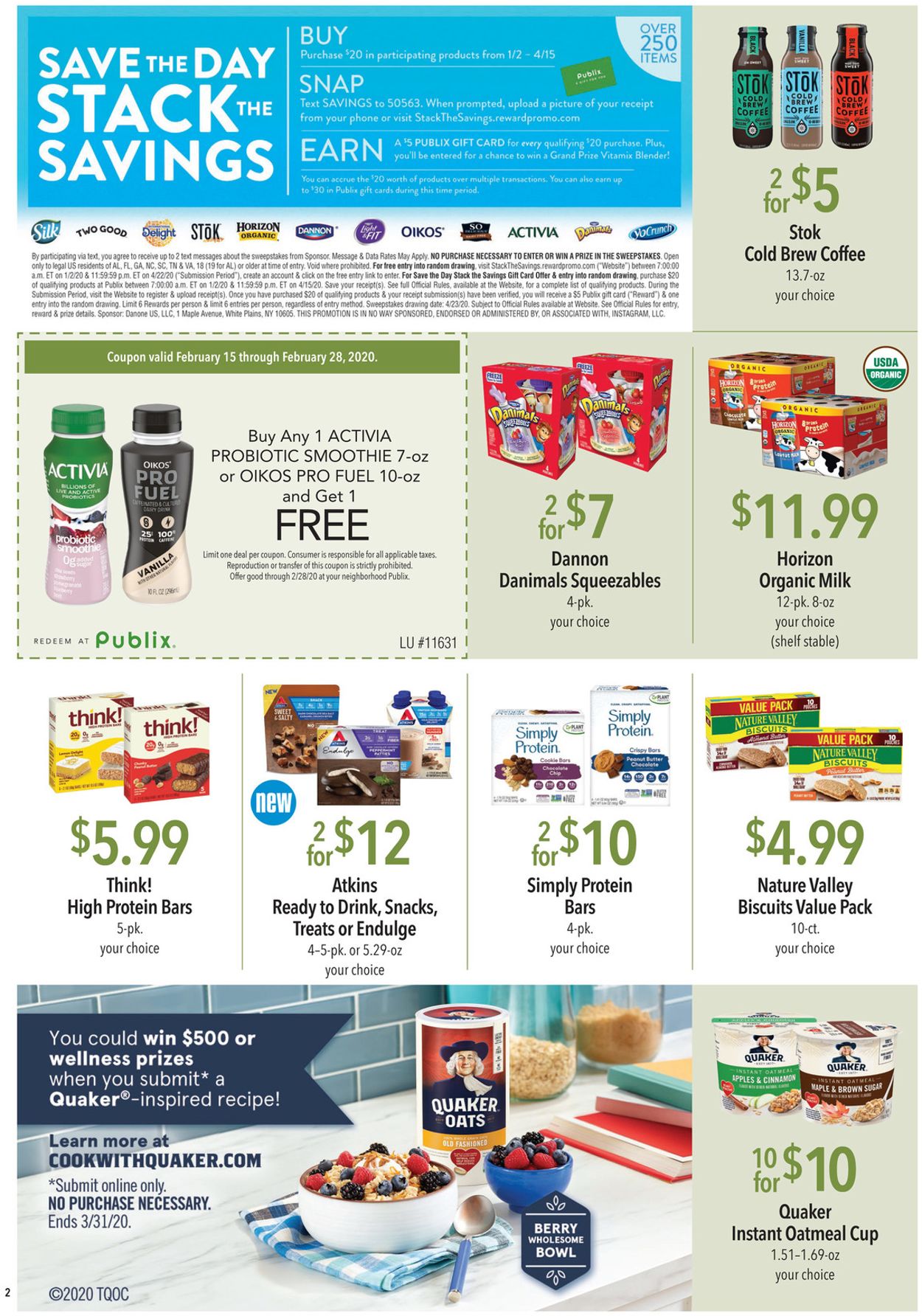 Catalogue Publix from 02/15/2020