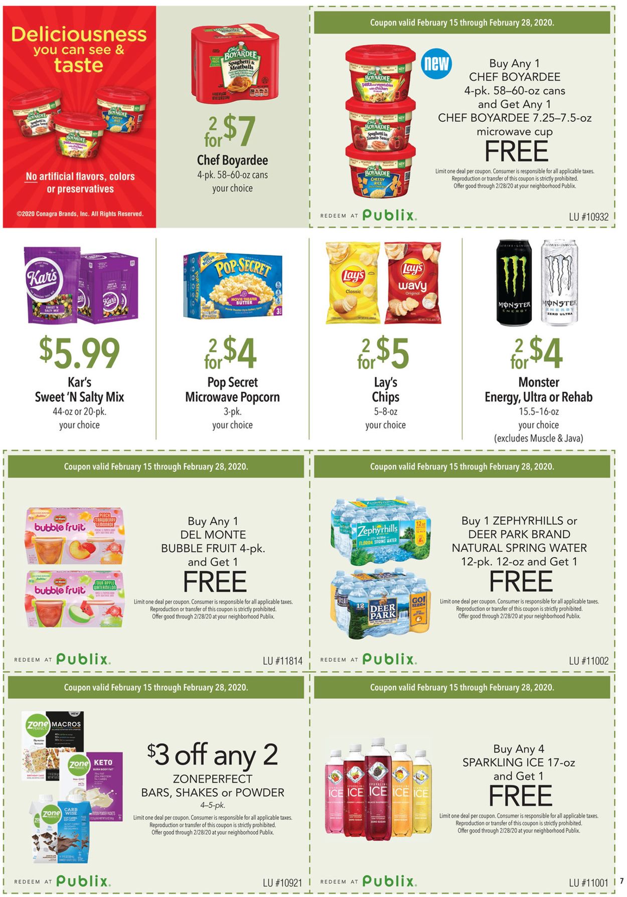 Catalogue Publix from 02/15/2020