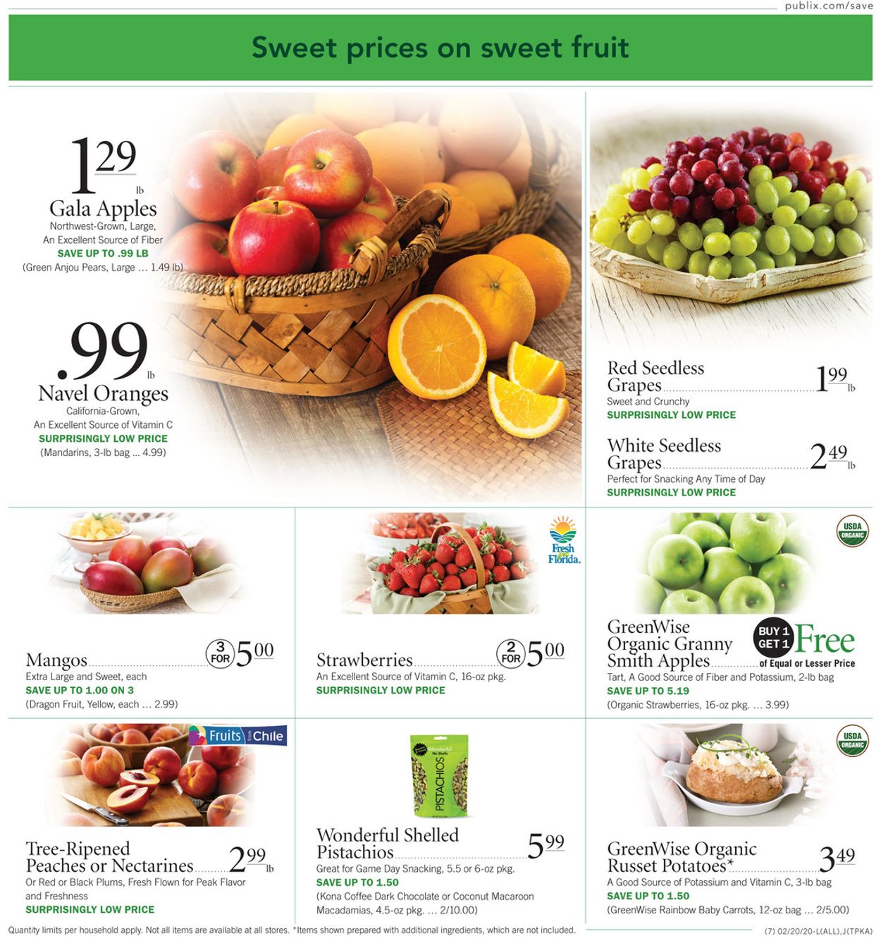 Catalogue Publix from 02/20/2020